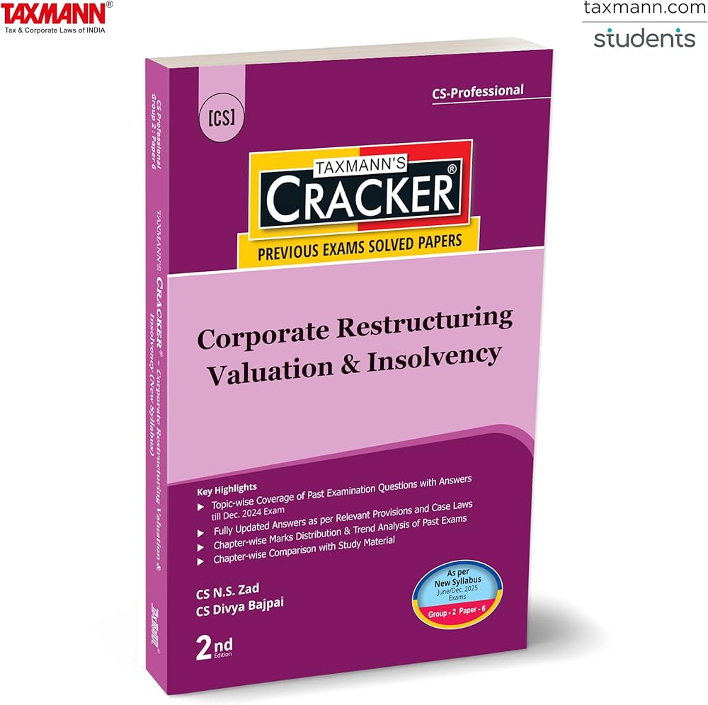 Corporate Restructuring Valuation & Insolvency (Cracker)