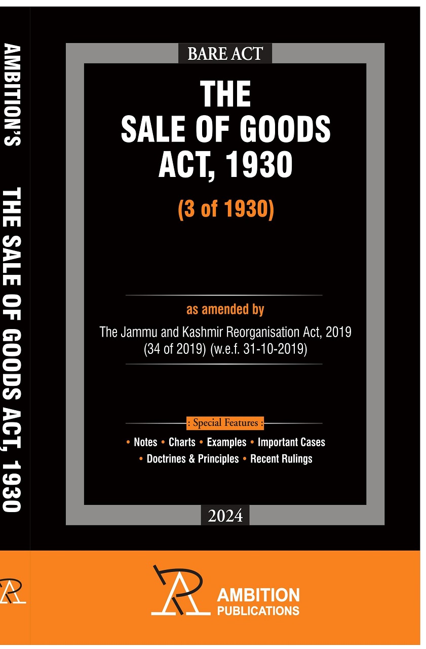 Sale of Goods Act, 1930 (Bare Act)