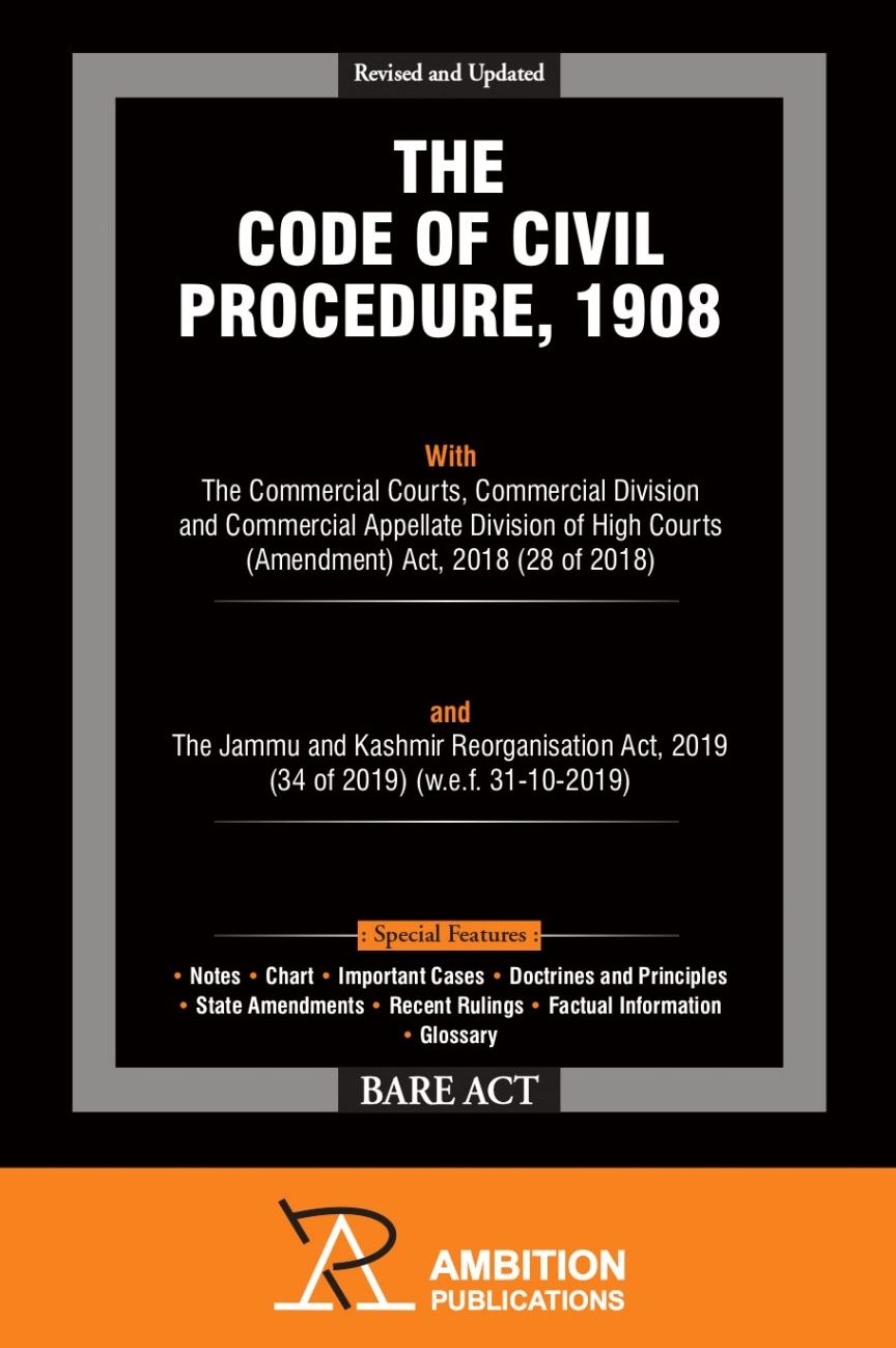 Code of Civil Procedure, 1908 (Bare Act)