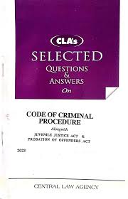 CLA's Criminal Procedure Code (CrPC) (Question & Answers) (English)